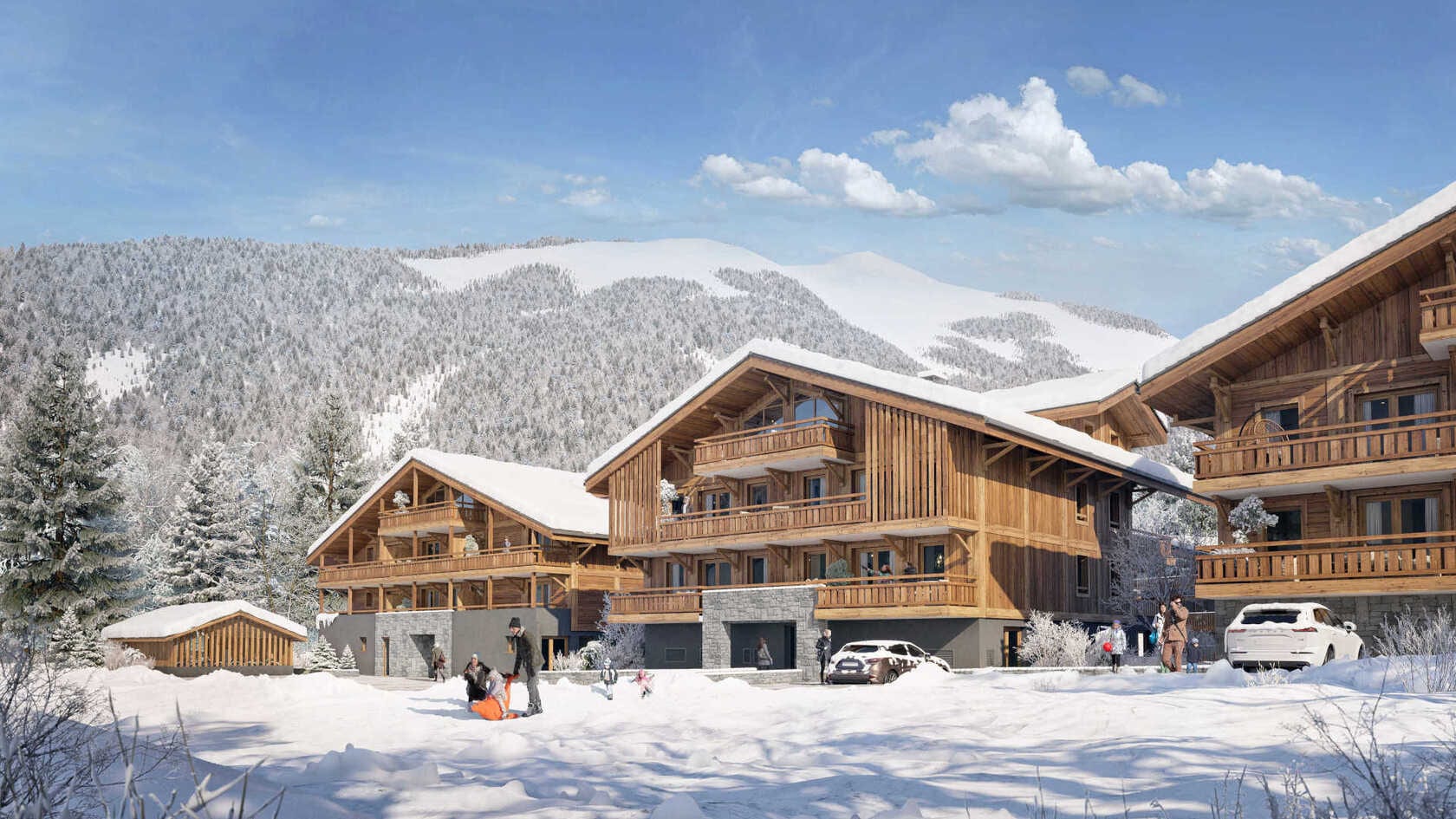 Le Kairn — new-build property in Montriond