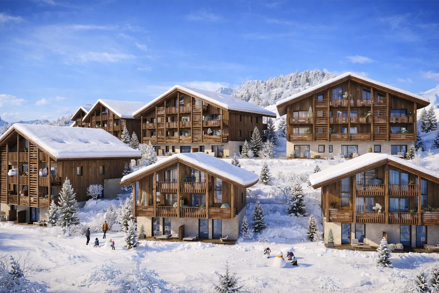 Le Morok — new-build property in Les Carroz