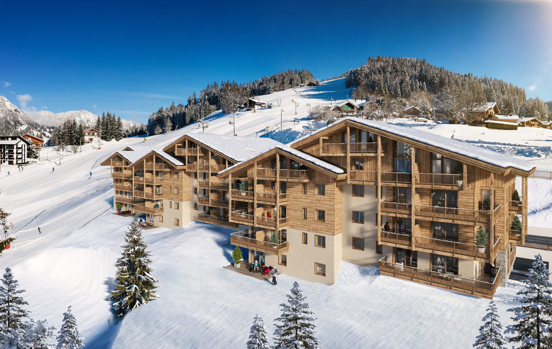 Les Balcons De Juliette — new-build property in Notre-Dame-de-Bellecombe