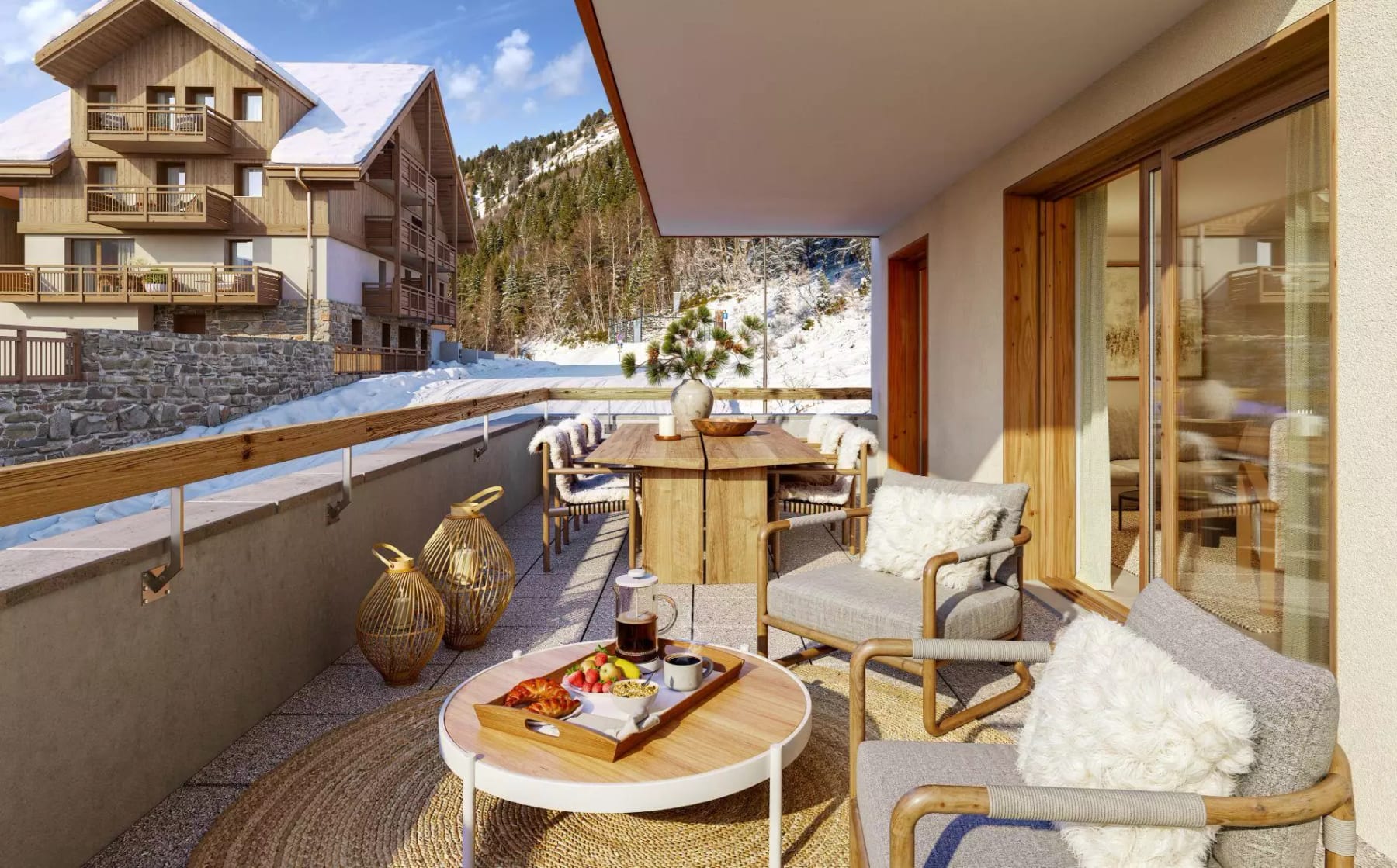 Les Balcons d’Argent — new-build property in Oz 3300