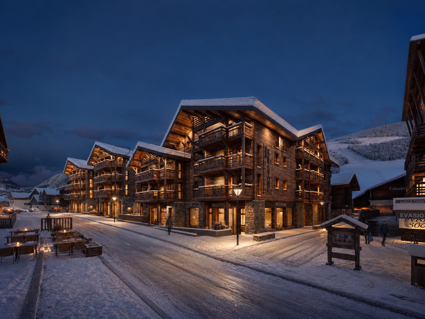 Keystone — new-build property in Les Gets