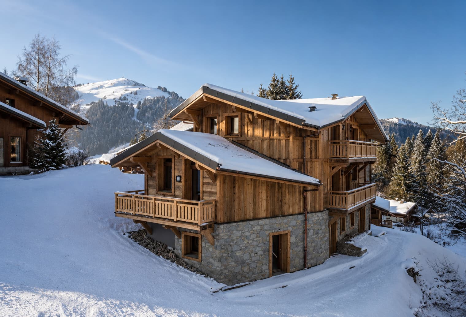 Chalet Greenwood — new-build property in Les Gets