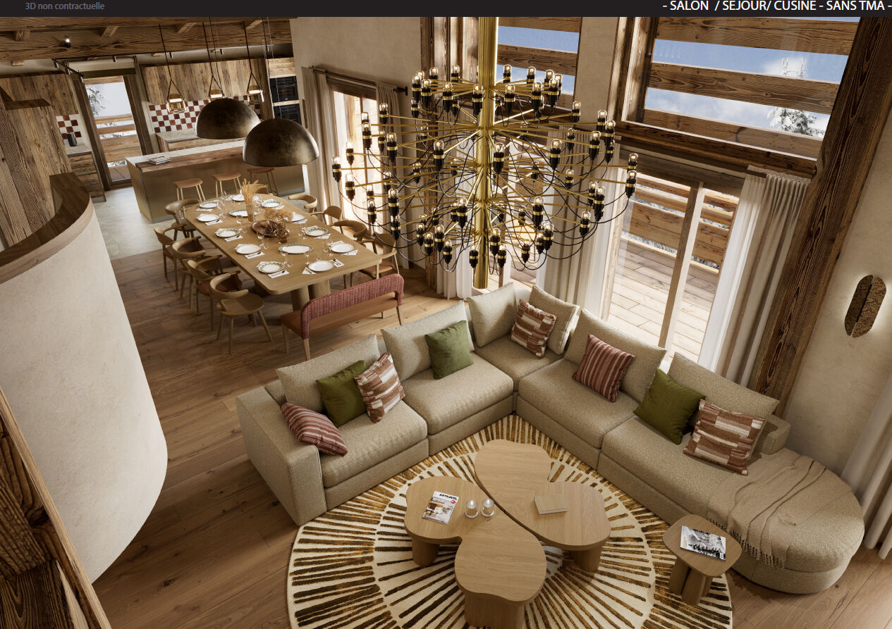 5-Bedroom Duplex in La Belle aux Bois — resale property in Megève